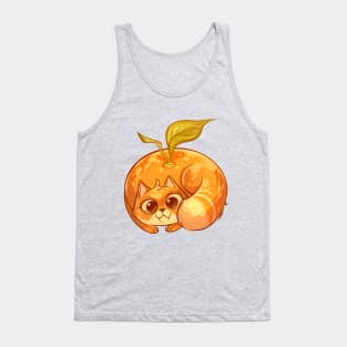 Tangerine Cat Tank Top